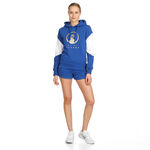 Quiet Please Oblečenie Quiet Please Retro Stripe Hoody Dámy-Modrá,Vícebarevné