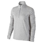 Nike Oblečenie Nike Element Half-Zip Running S dlouh&yacute;m ruk&aacute;vem D&aacute;my - světle &scaron;ed&aacute;, stř&iacute;brn&aacute;