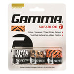 Gamma Vrchní omotávky Gamma  Safari  zebra, leopard, tiger 3ks v baleni - bílá