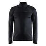 Core Gain Midlayer Bežecké Tričko Muži-Černá
