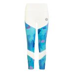 Tenisové Oblečení BIDI BADU Abiba Tech Mesh Tight - blue/rose