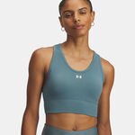 Under Armour Oblečenie Under Armour Vanisheamle Mid Sportovní podprsenka Dámy-modrá