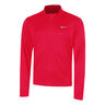 Pacer Half-Zip Bežecké tričko Muži - červená, 