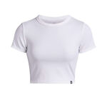 Oblečenie Under Armour Ua Rival Rib Baby Tee-Blk