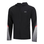 Under Armour Oblečenie Under Armour Velociti Storm Hooded Běžecká Bunda Muži-Černá,Šedá