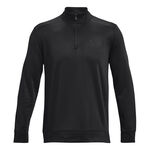 Under Armour Oblečenie Under Armour Quarter Half-Zip S Dlouh&yacute;m Ruk&aacute;vem Muži - Čern&aacute;