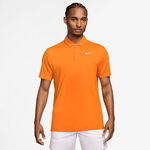 Nike Tenisov&eacute; oblečen&iacute; Nike Dri-Fit Victory Court Solid P&oacute;lo Muži - oranžov&aacute;, b&iacute;l&aacute;
