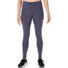Road Winter High Waist Bežecké Pančuchy Dámy-Modro-šedá