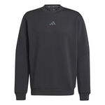 adidas Oblečenie adidas D4T Crew Mikina Muži-Černá