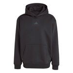 adidas Oblečenie adidas Oversize Hoody Muži - Černá