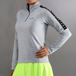 Endless Oblečenie Endless Kirsch Iconic Ii S Dlouhým Rukávem Dámy-Šedá,Černá