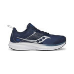 Saucony Běžecká obuv Saucony Ride Kdz Neutrální obuv Děti - tmavě modrá, stříbrná