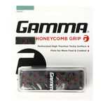 Gamma Z&aacute;kladn&iacute; griphy Gamma Honeycomb Cushion Grip 1ks V Balen&iacute;-Čern&aacute;,Červen&aacute;