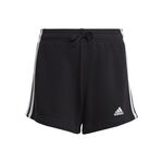adidas Oblečenie adidas 3-Stripes Šortky Dívky-Černá,Bílá