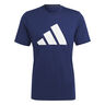 Training Essential Feel Ready Logo Tričko Muži-Tmavě Modrá,Bílá