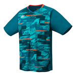Yonex Oblečenie Yonex Crew Neck Tričko Muži - Petrolejová