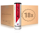 Tenisové Míče Tecnifibre 18x X-One 4er