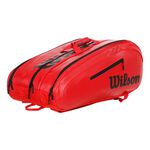Tenisové Tašky Wilson SUPER TOUR WILSON RED 15PK 2025