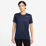 Nike Oblečenie Nike Dri-Fit Tričko Dámy-Tmavě Modrá