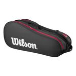 Tenisové Tašky Wilson ADVANTAGE 2025 3PK RACKET BAG BLACK
