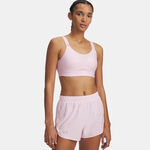 Under Armour Oblečenie Under Armour Infinity High 2.0 Sportovní Podprsenka Dámy-Růžová