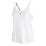 Nike Oblečenie Nike One Dri-FIT Strappy Sportovn&iacute; T&iacute;lko D&aacute;my-B&iacute;l&aacute;