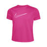 Dri-Fit One GX Tričko Dívky-Růžová,Bílá
