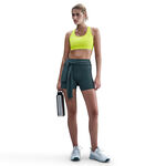 Nike Oblečenie Nike Swoosh Medium Sportovní podprsenka Dámy - limetková, bílá