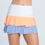 Lucky in Love Oblečenie Lucky in Love Fly Pleated 13in Sukně Dámy-Světle Modrá,Apricot