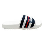 Fila Boty Fila Heritage Slides Pantofle Muži-Bílá,Tmavě Modrá