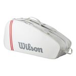 Tenisové Tašky Wilson TOUR 6PK RACKET BAG 2025 OFF WHITE