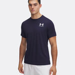 Tenisové Oblečení Under Armour Ua Heatgear Fitted Ss-Wht