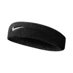 Nike Oblečenie Nike Swoosh Čelenka-Černá,Bílá