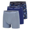 Cotton Stretch Boxer 3P Trenýrky Muži-Modro-šedá,Modrá