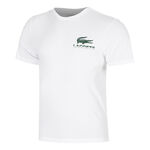Lacoste Oblečenie Lacoste Urban Print Tričko Muži-B&iacute;l&aacute;