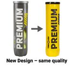 Tenisové Míče Tennis-Point Premium Tennisball 4er