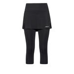 Tenisové Oblečení HEAD Club 3/4 Tight Skort Women