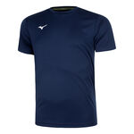 Mizuno Oblečenie Mizuno Training Tričko Muži - tmavě modrá, 