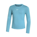 Nike Oblečenie Nike One S dlouhým rukávem Dívky - světle modrá, 