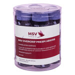 MSV Vrchní omotávky MSV Overgrip Prespi 24ks V Baleni-Světle Modrá