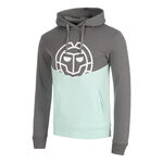 BIDI BADU Oblečenie BIDI BADU Lunis Lifestyle Hoody Muži-Tmavě Šedá,Mint
