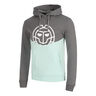 Lunis Lifestyle Hoody Muži-Tmavě Šedá,Mint