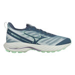 Mizuno Běžecká obuv Mizuno Wave Rider GTX 2 Obuv Pro Měkčí Povrch,žádný Asfalt Dámy-Petrolejová ,Zelená