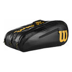 Tenisové Tašky Wilson Elite 15 PK Black/Gold